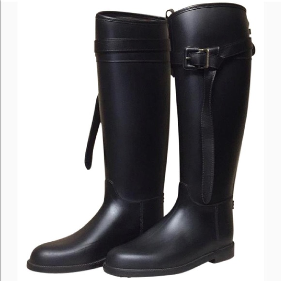 Burberry rainboot brain riding with belt - Picture 2 of 6
